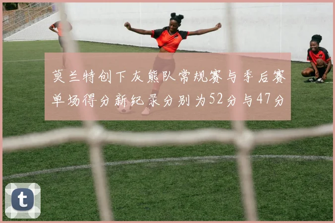 莫兰特创下灰熊队常规赛与季后赛单场得分新纪录分别为52分与47分